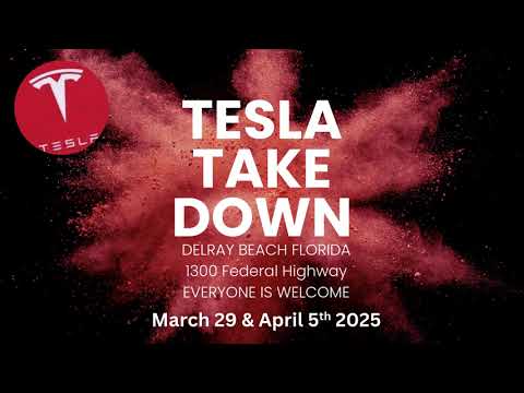 The Tesla Drum Takedown Protest