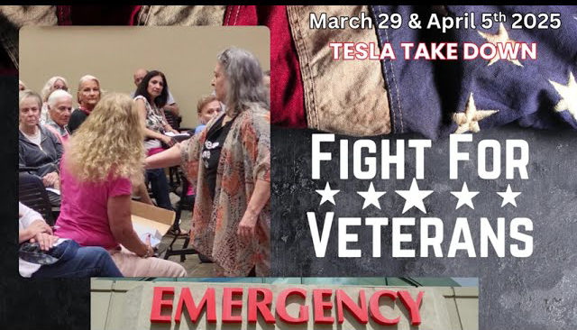 Fight For Veterans Delray Beach Florida Tesla Take Down