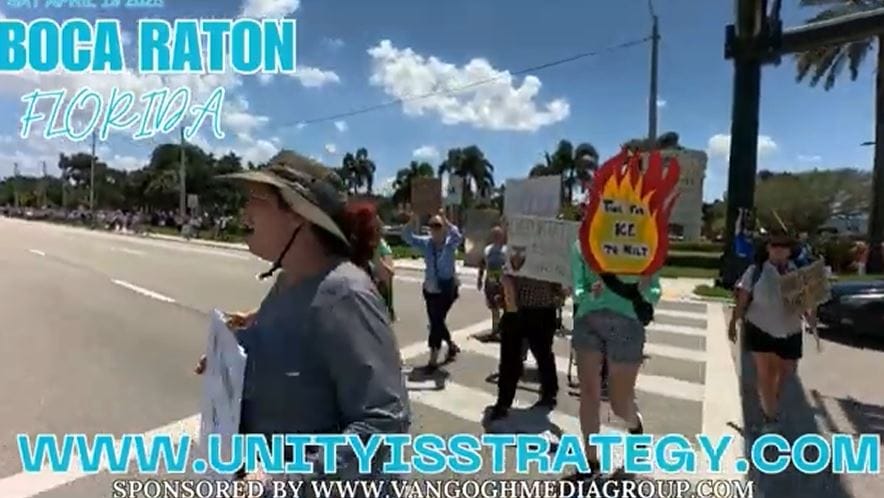 Boca Raton Florida This Is What Democracy Looks Like April 19 2015